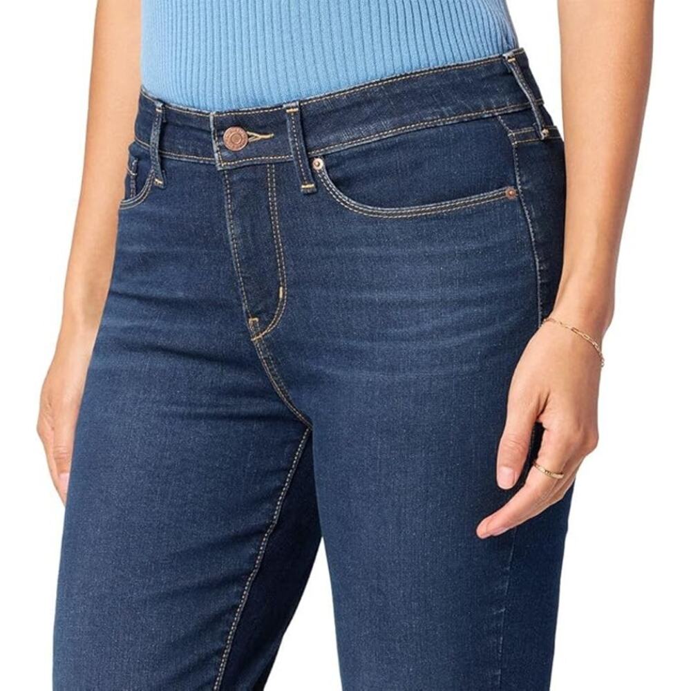 NWT Signature by Levi Strauss & Co. Gold Label Mid Rise Skinny Jean 8 Long 29x32 - Picture 4 of 5